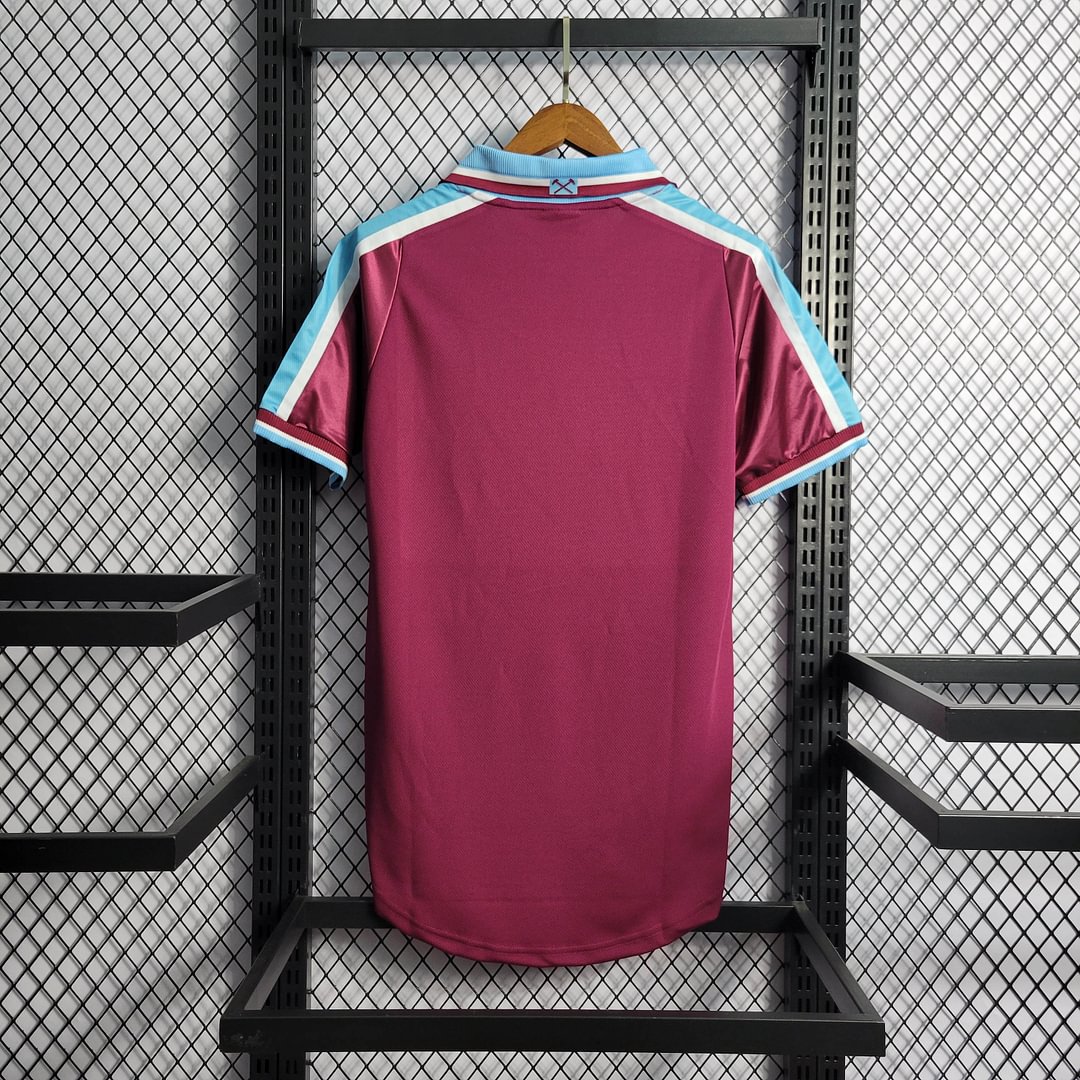 1999/2000 Retro West Ham United Home Football Shirt( Fans Edition )