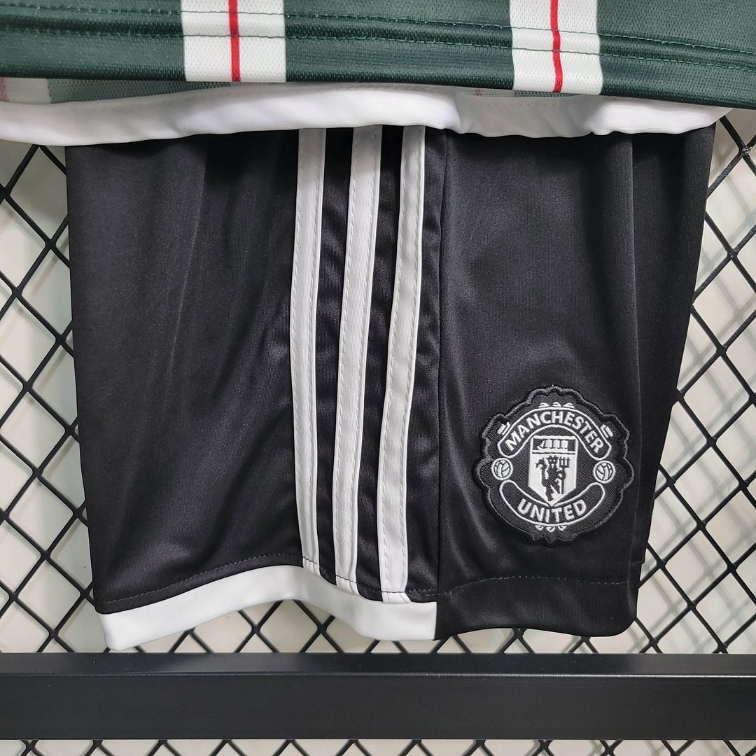2023/2024 Manchester United Away Football Shirt Kids Size