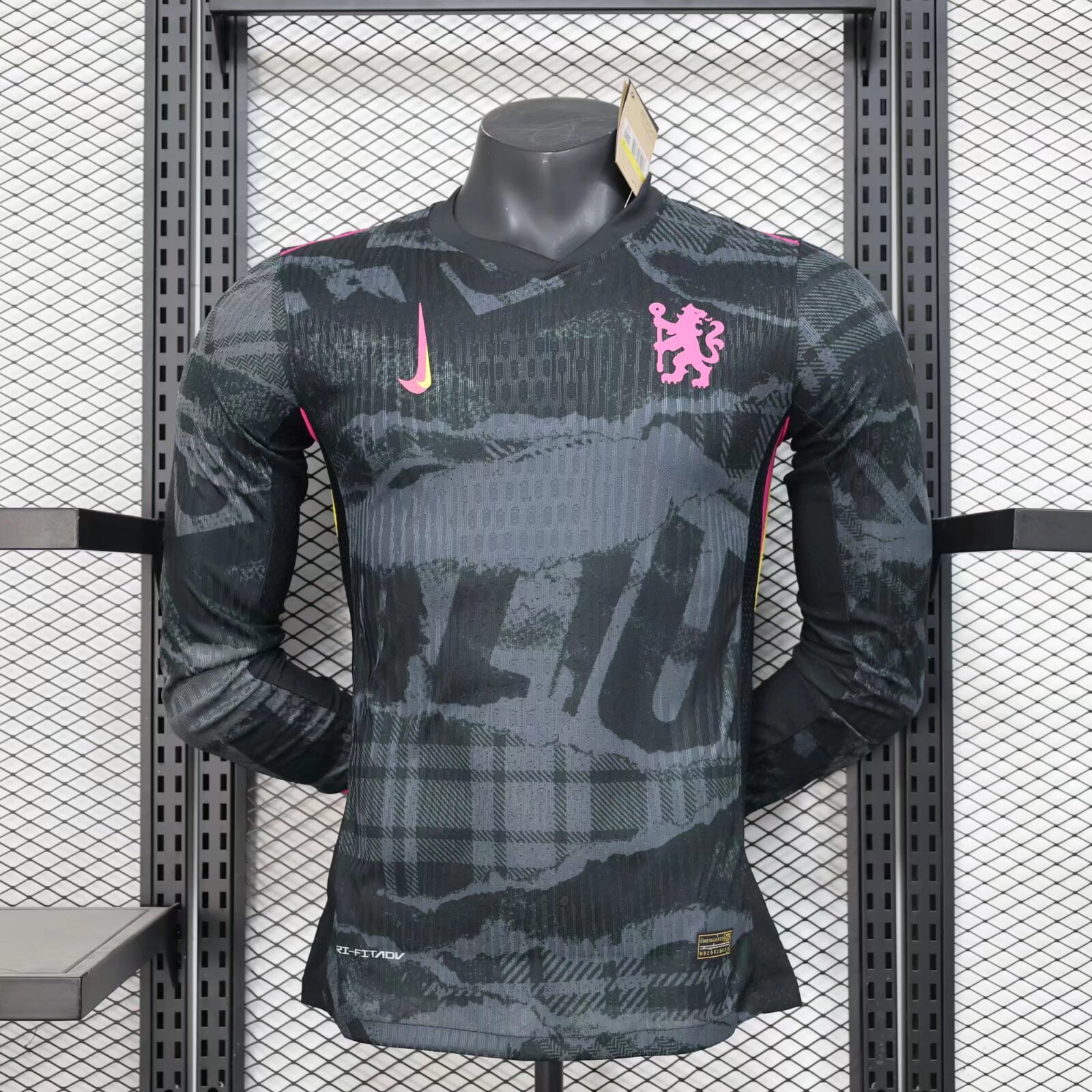 2024/2025 Chelsea Second Away Long Sleeve Football Shirt For Player Version