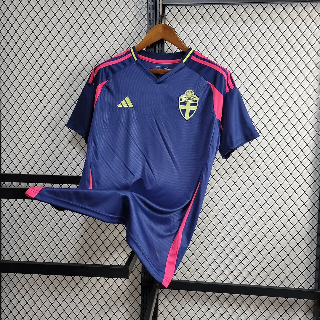 2024 Sweden Away Football Shirt( Fans Edition )