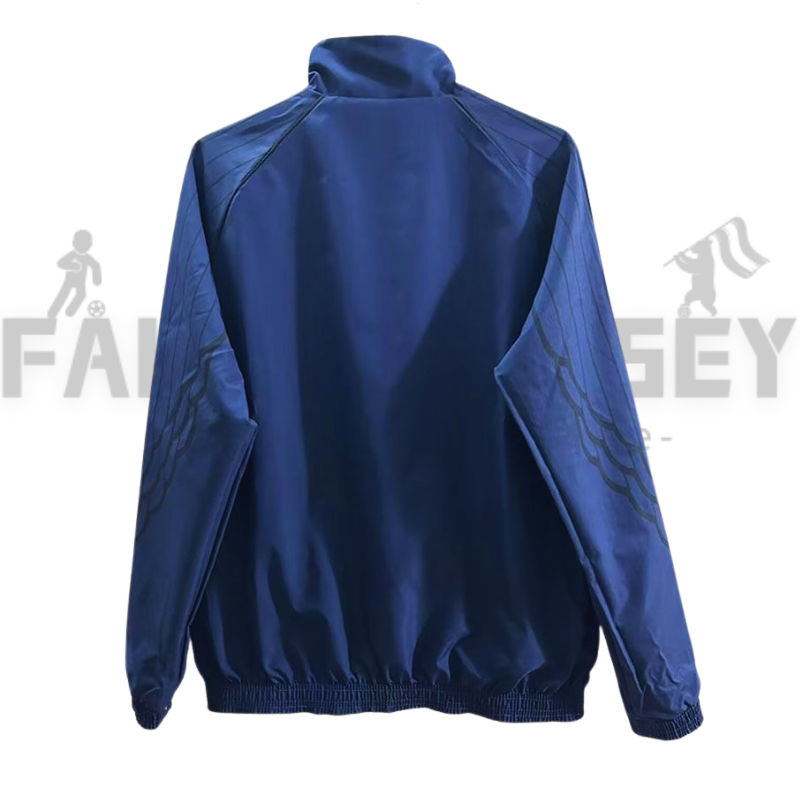 2025/2026 Paris Saint-Germain (Blue-White) Double-sided Windbreaker Football Jersey