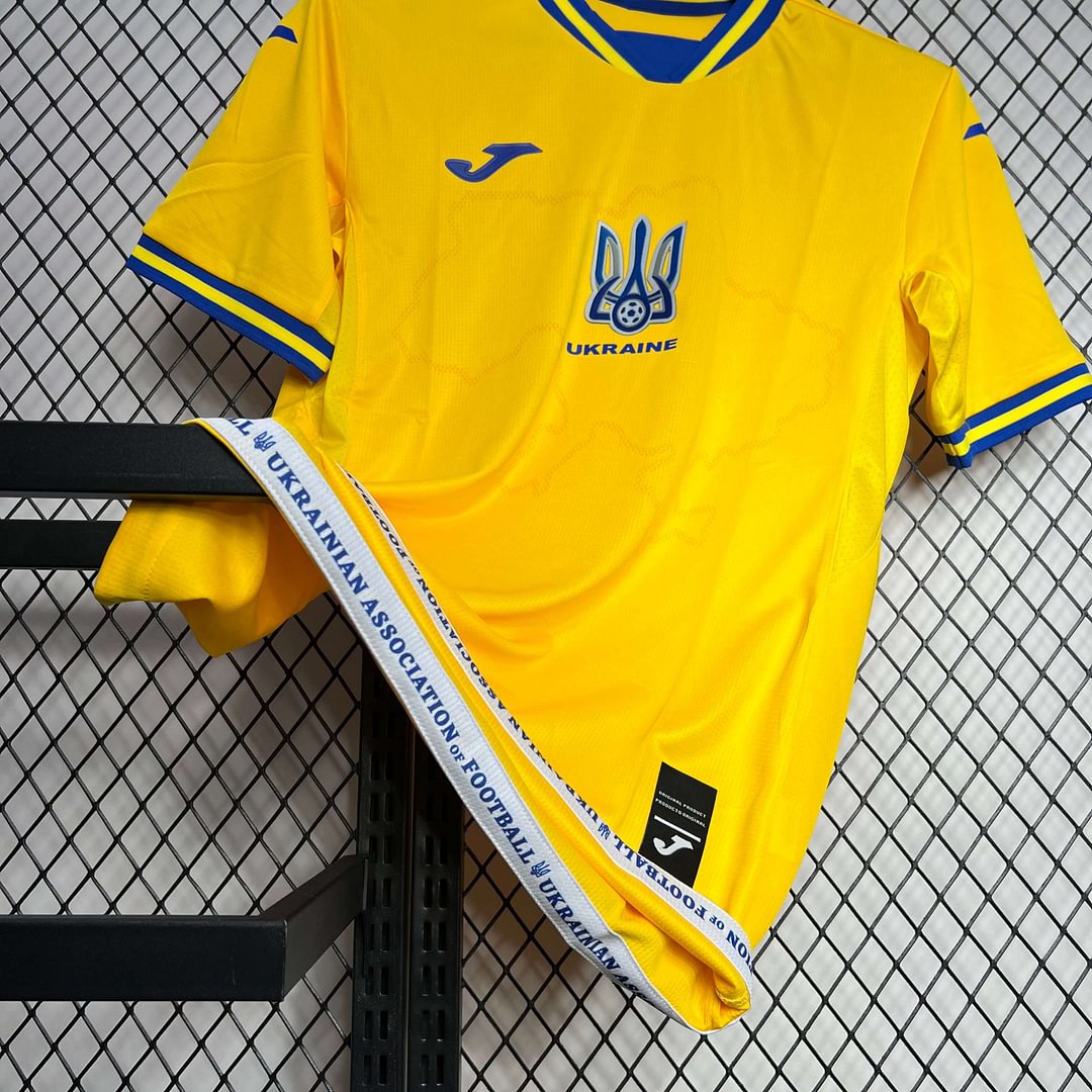 2024 Ukraine Home Football Shirt( Fans Edition )