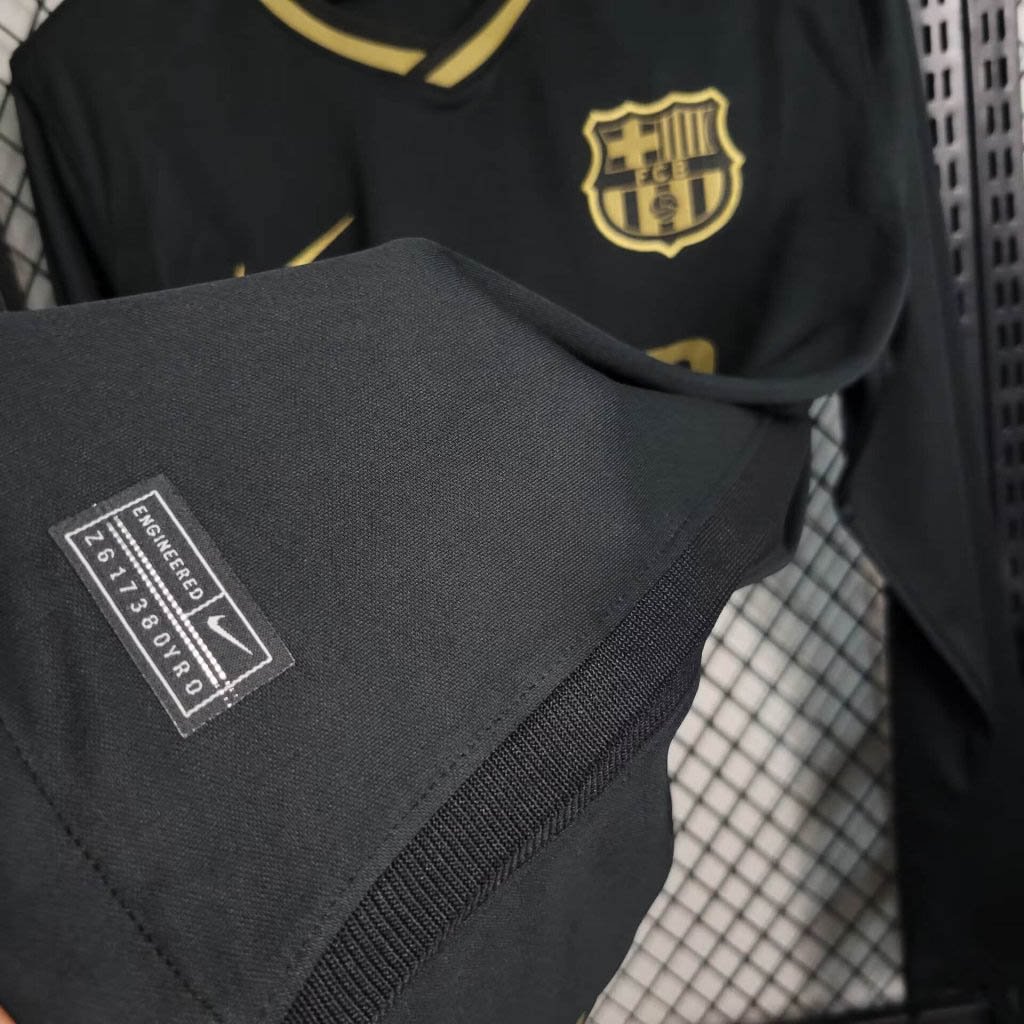 2020/2021 Long Sleeve Barcelona Away Football Shirt