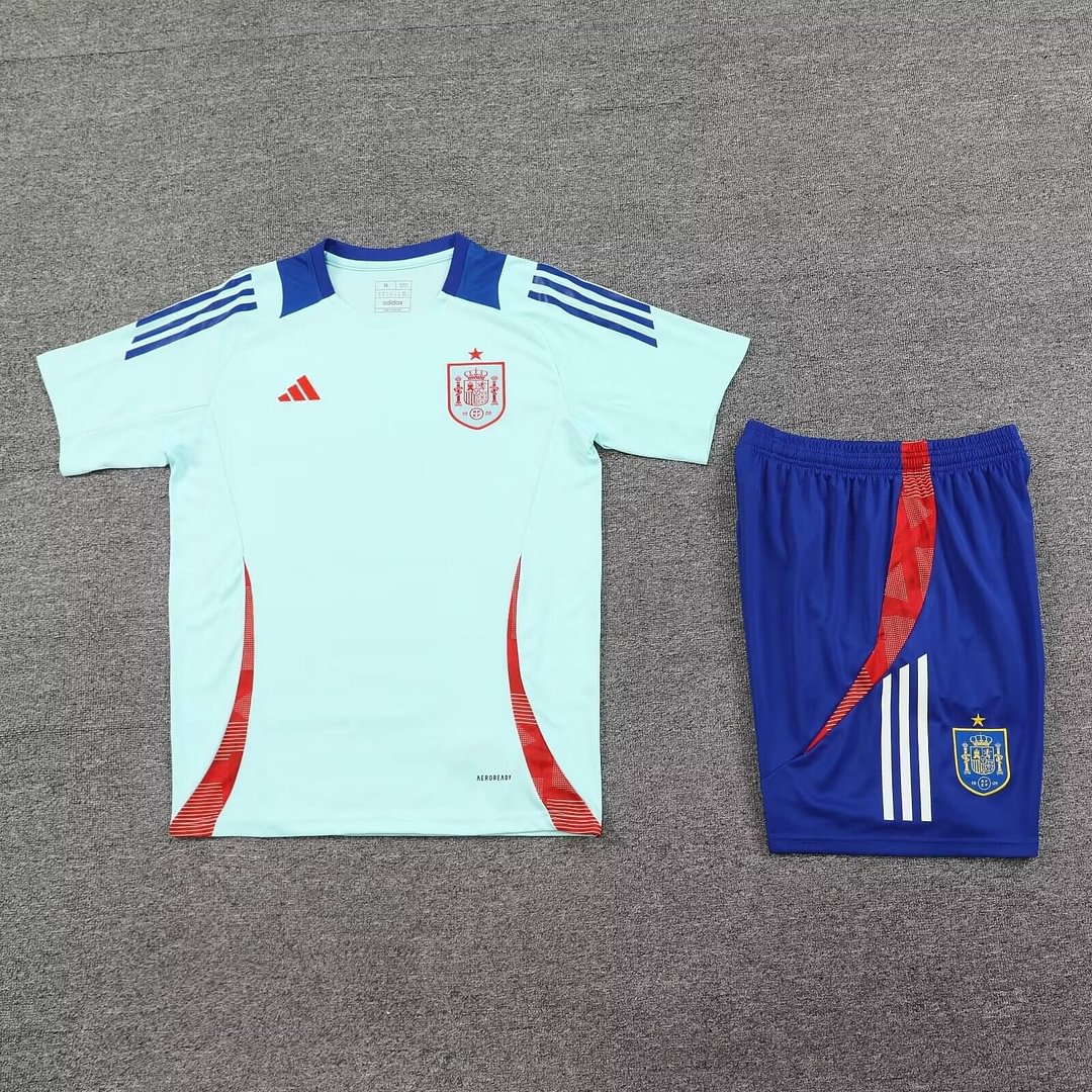 2024/2025 Spain Training Wear Black Suit Shirt