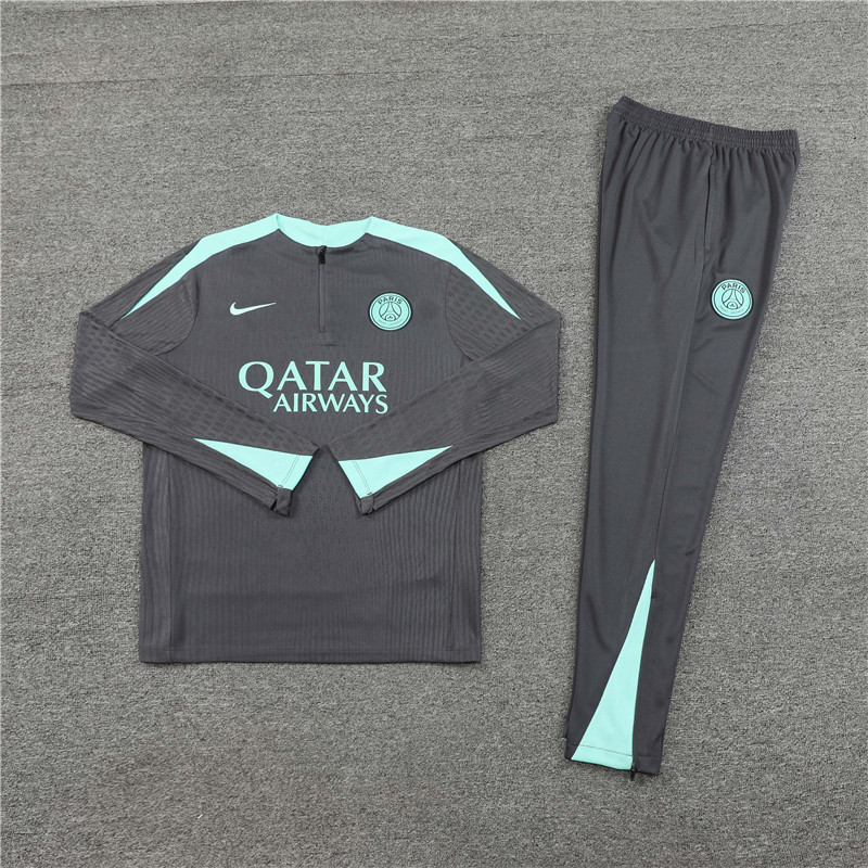 2024/2025 Paris Saint-Germain Dark Grey with Light Blue Player Edition