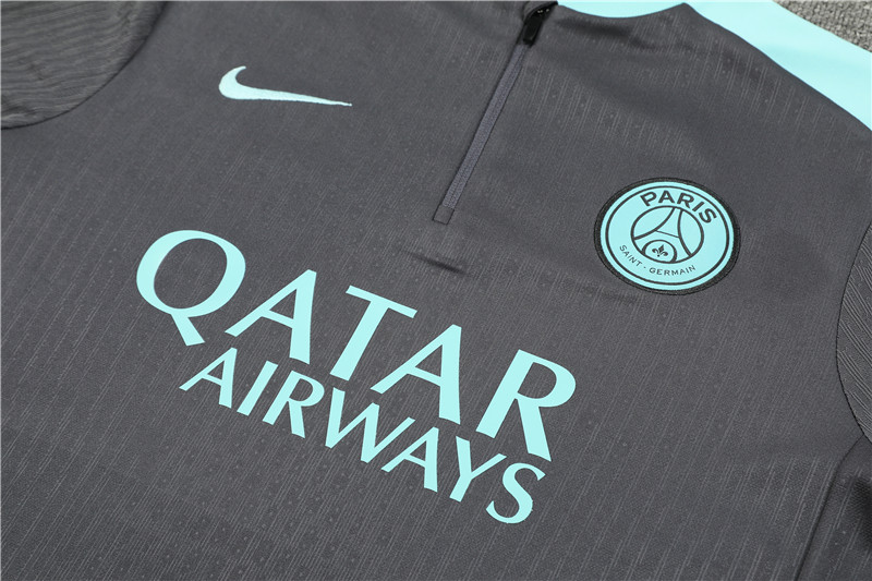 2024/2025 Paris Saint-Germain Dark Grey with Light Blue Player Edition