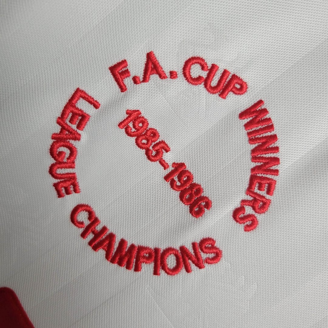 1985/1986 Retro Liverpool Away Football Shirt