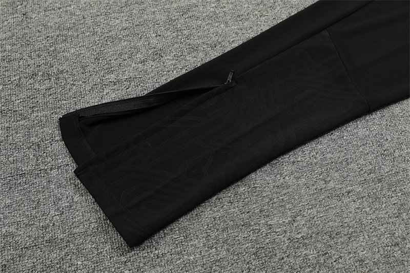 2024/2025 AC Milan Black Half-Pull Training Suit Player Edition