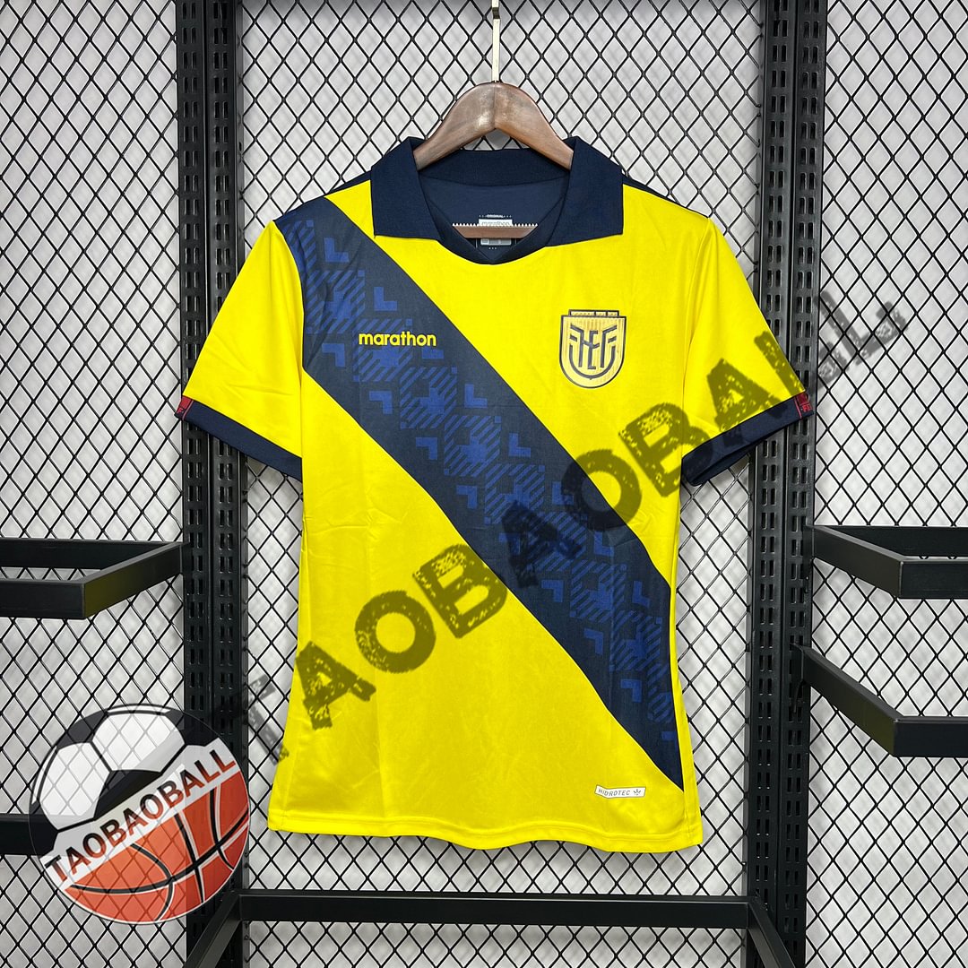 2024 Ecuador Home Football Shirt( Fans Edition )
