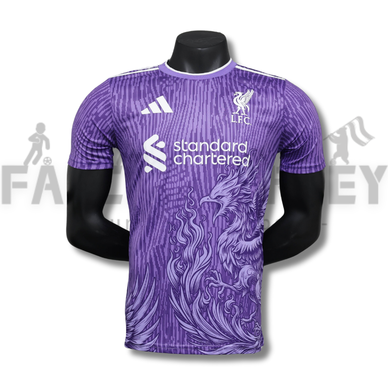 2024/2025 Liverpool Purple Special Edition Football Jersey(Player Edition)