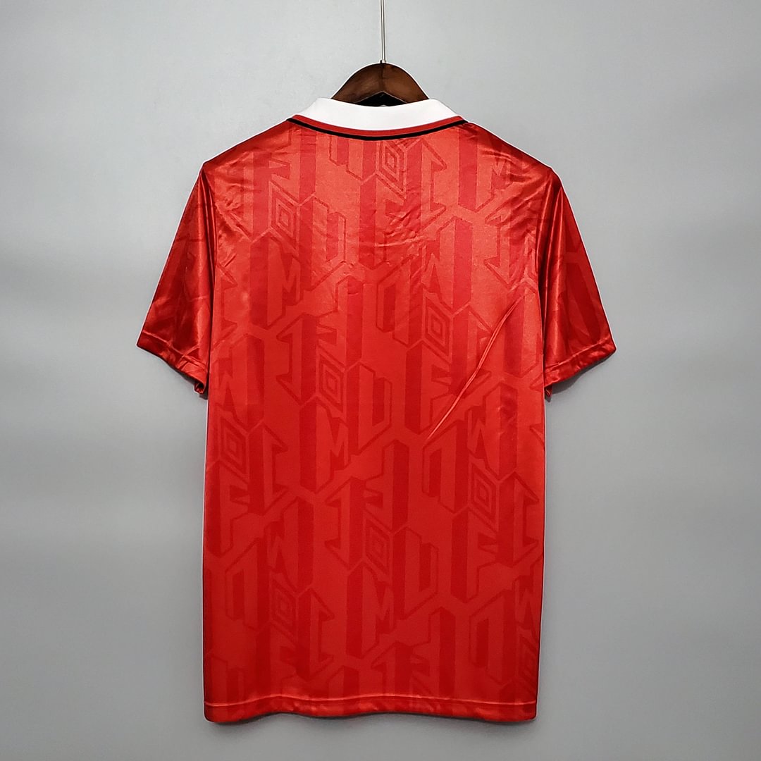 1992/1994 Manchester United Retro Home Football Shirt