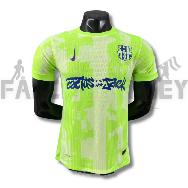 2024/2025 Limited Edition FC Barcelona x Travis Scott Men’s 2th Away Football Jersey( Player Edition )