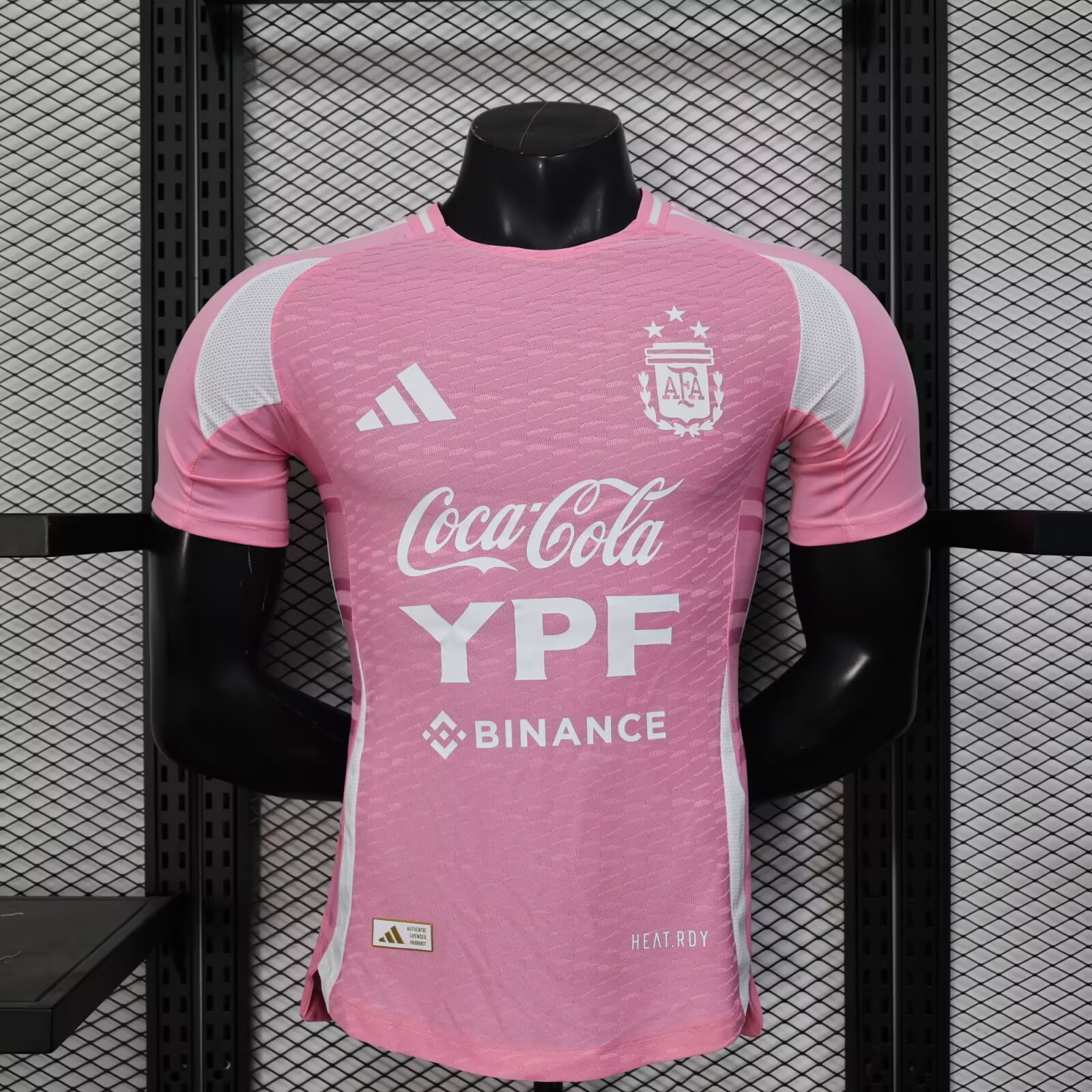 2024/2025 Players Edition Argentina Pink Special Edition Football Jersey