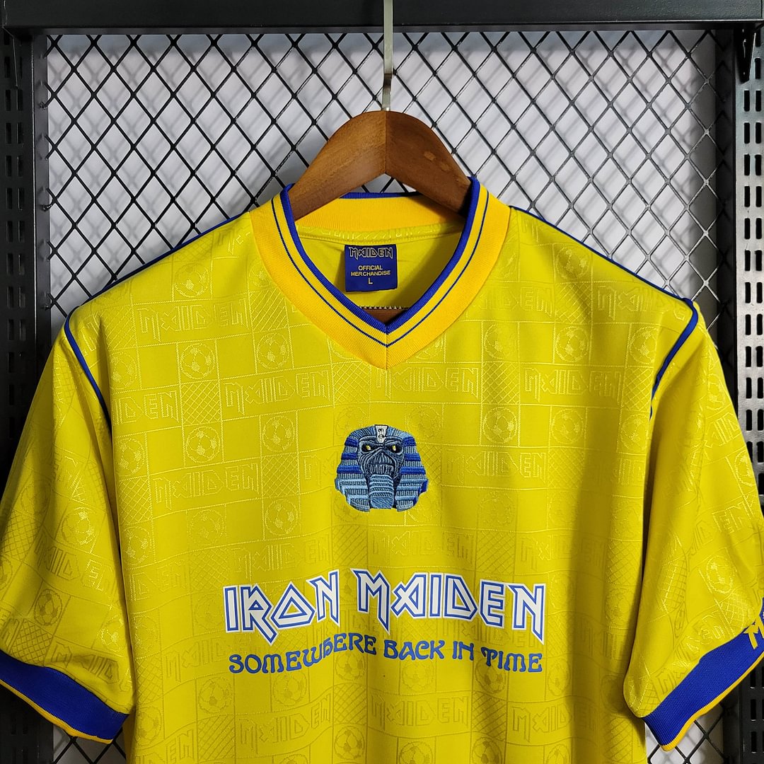 2008 Retro West Ham United Yellow Football Shirt( Fans Edition )