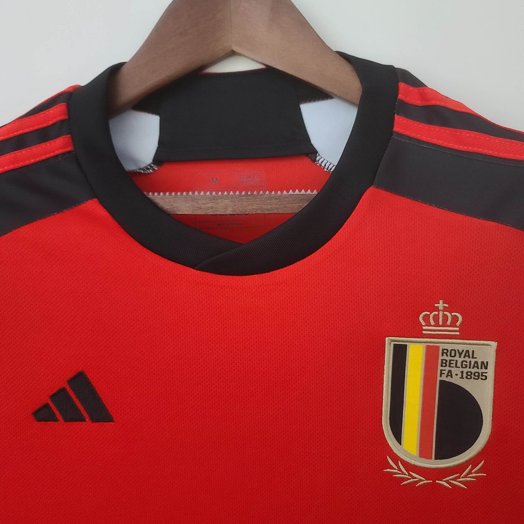 2022 Belgium Home Football Shirt( Fans Edition )