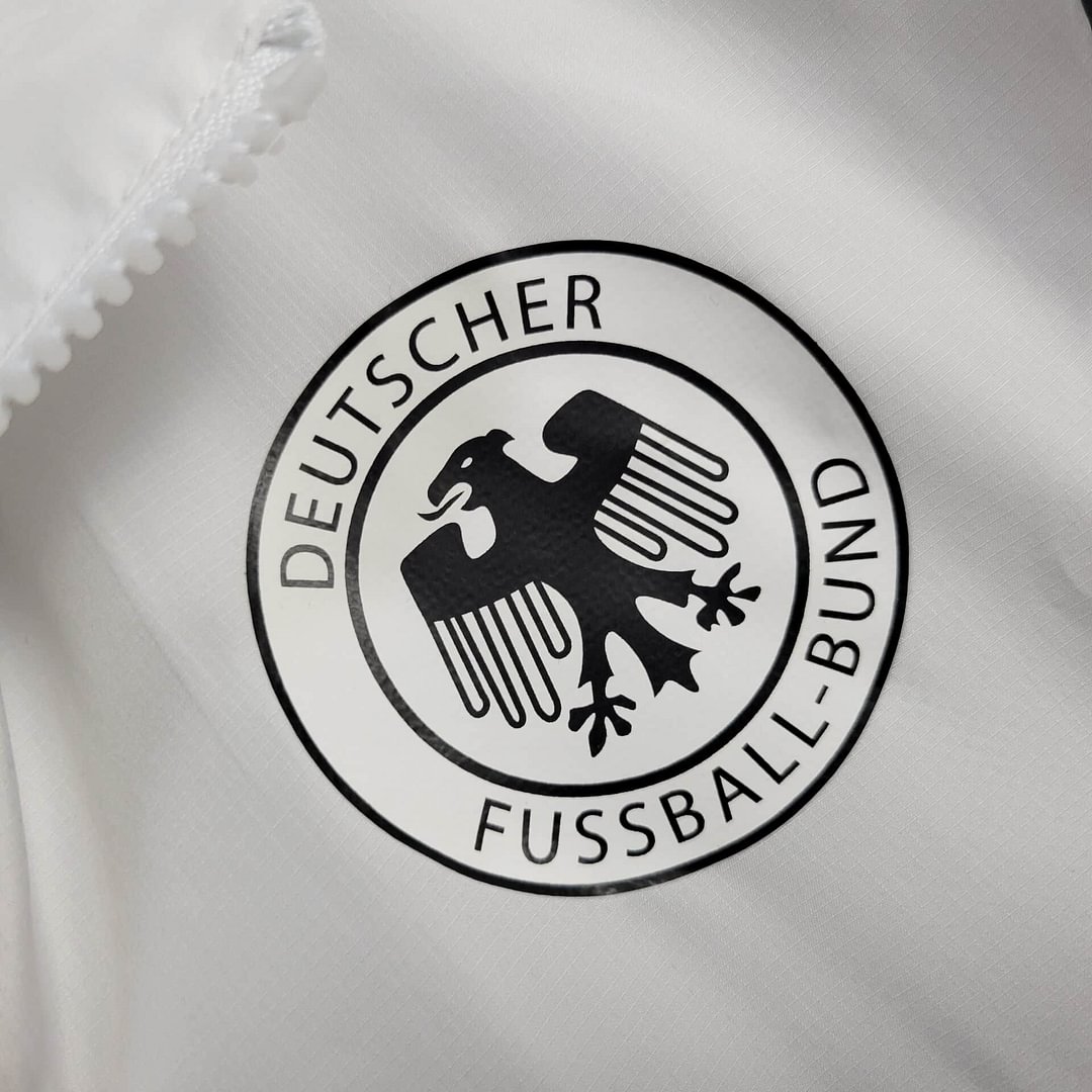 2024 Germany White Windbreaker Football Shirt
