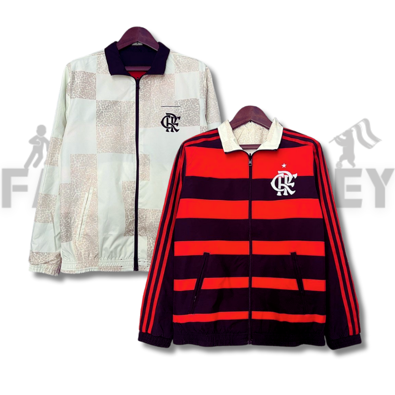 2024/2025 Flamengo (red-white) Reversible Windbreaker Football Shirt