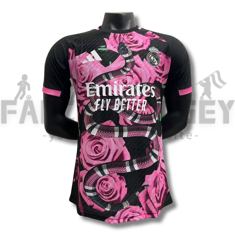 25/26 Real Madrid Pink Snake Special Jersey(Player Version)