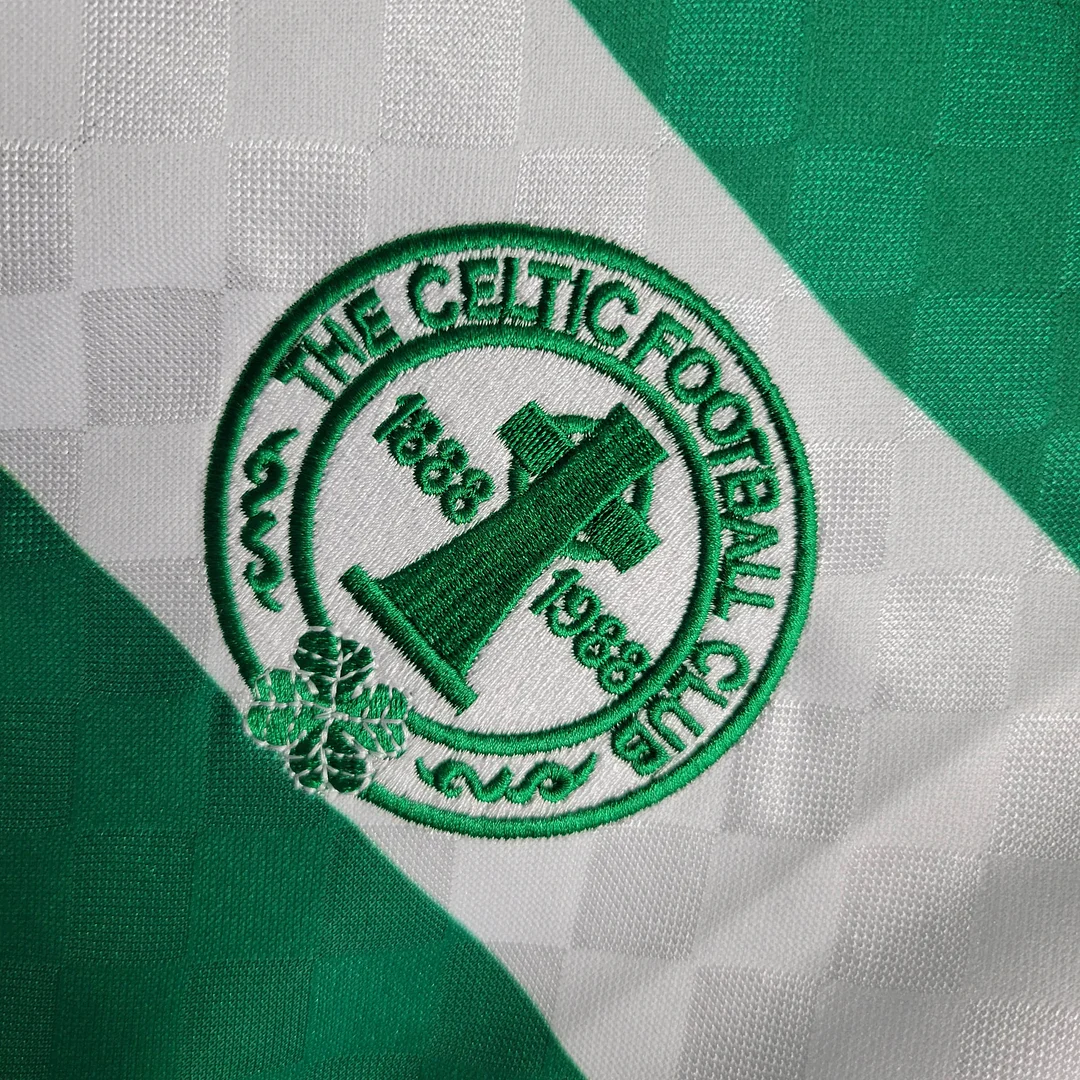 1987/1988 Retro Long Sleeve Celtic Home Football Shirt( Fans Edition )