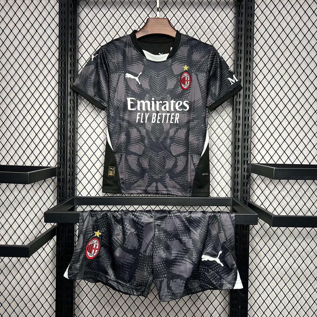 2024/2025 AC Milan Goalkeeper Football Shirt Kids