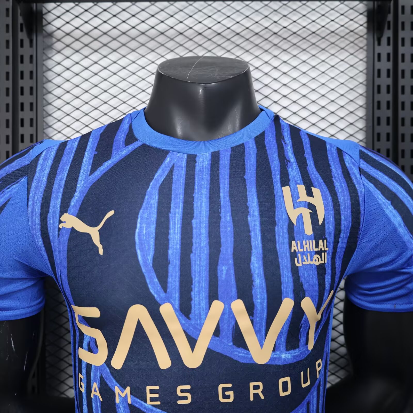 2025/2026 Al-Hilal Saudi Home Royal Blue Football Jersey( Player Edition )
