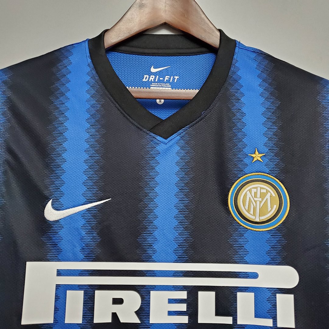 2010/2011 Retro Inter Milan Home Football Shirt