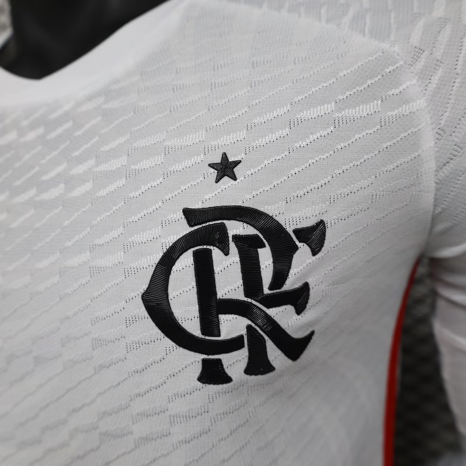 2024/2025 Flamengo White Long sleeves Away Football Shirt( Player Version)