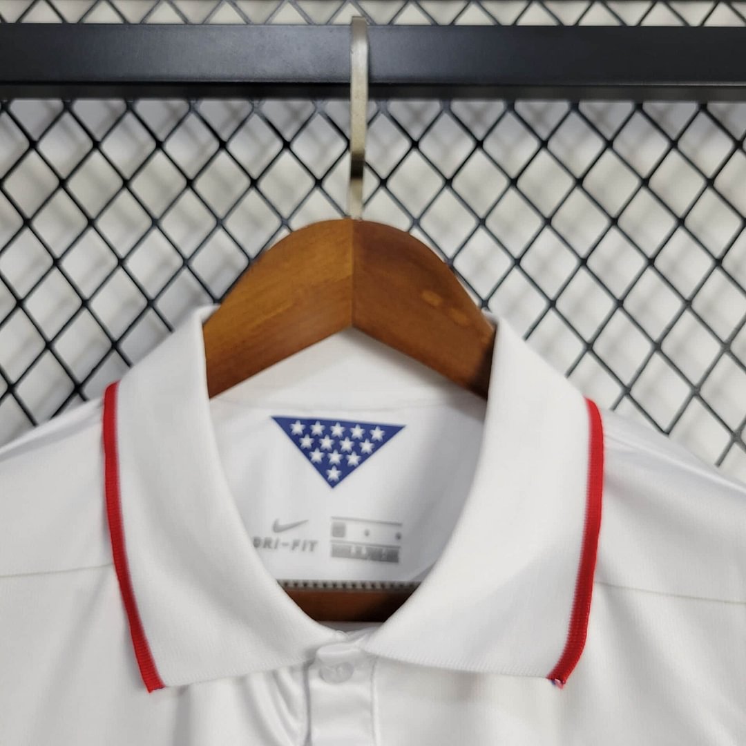 2014 United States Retro Home Football Shirt( Player Edition )
