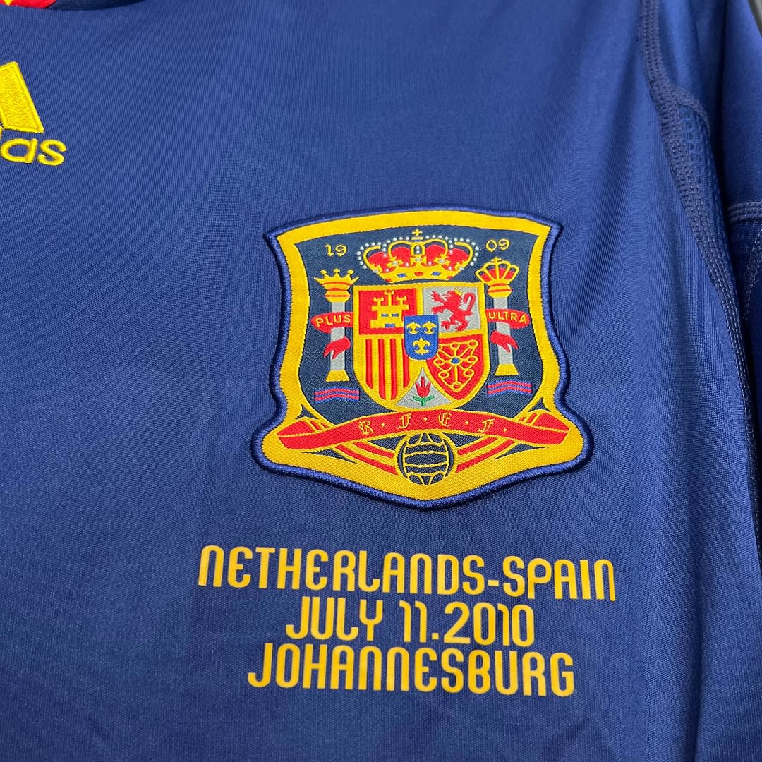 2010 Spain Retro Away Football Shirt