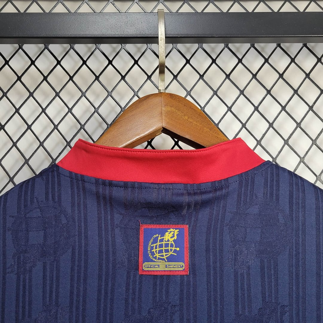 1996 Spain Retro Away Football Shirt