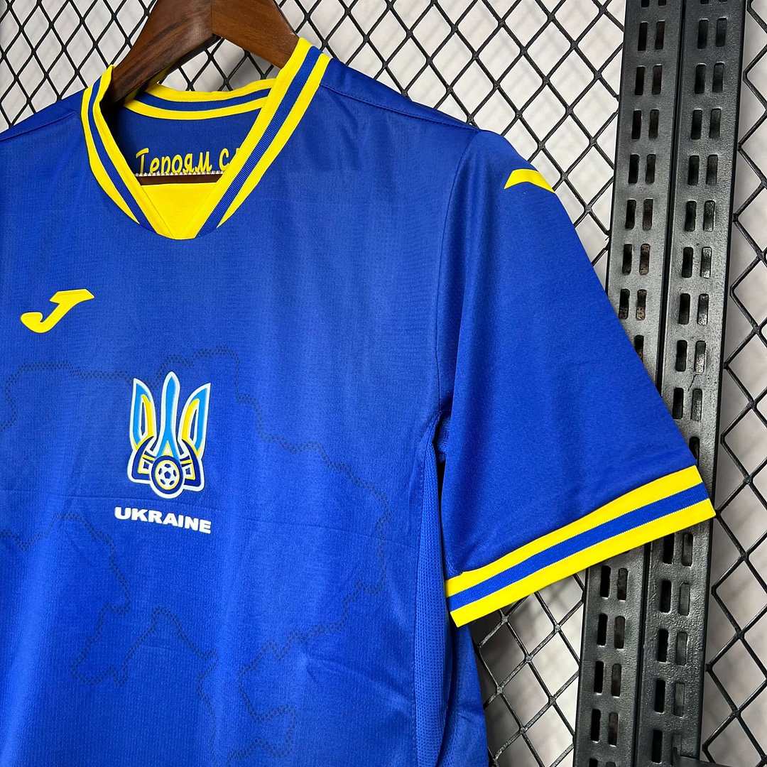 2024 Ukraine Away Football Shirt( Fans Edition )