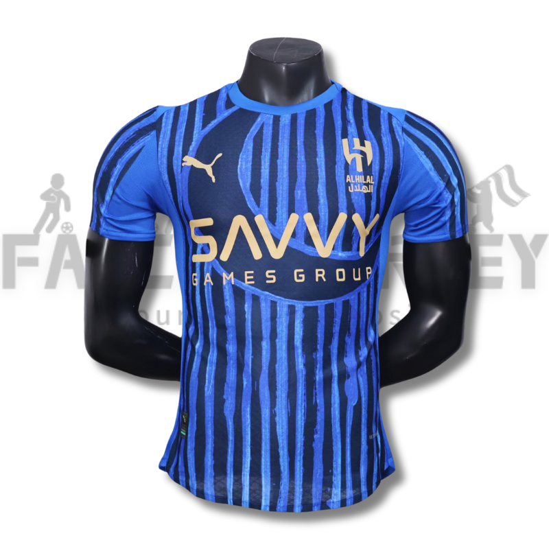 2025/2026 Al-Hilal Saudi Home Royal Blue Football Jersey( Player Edition )