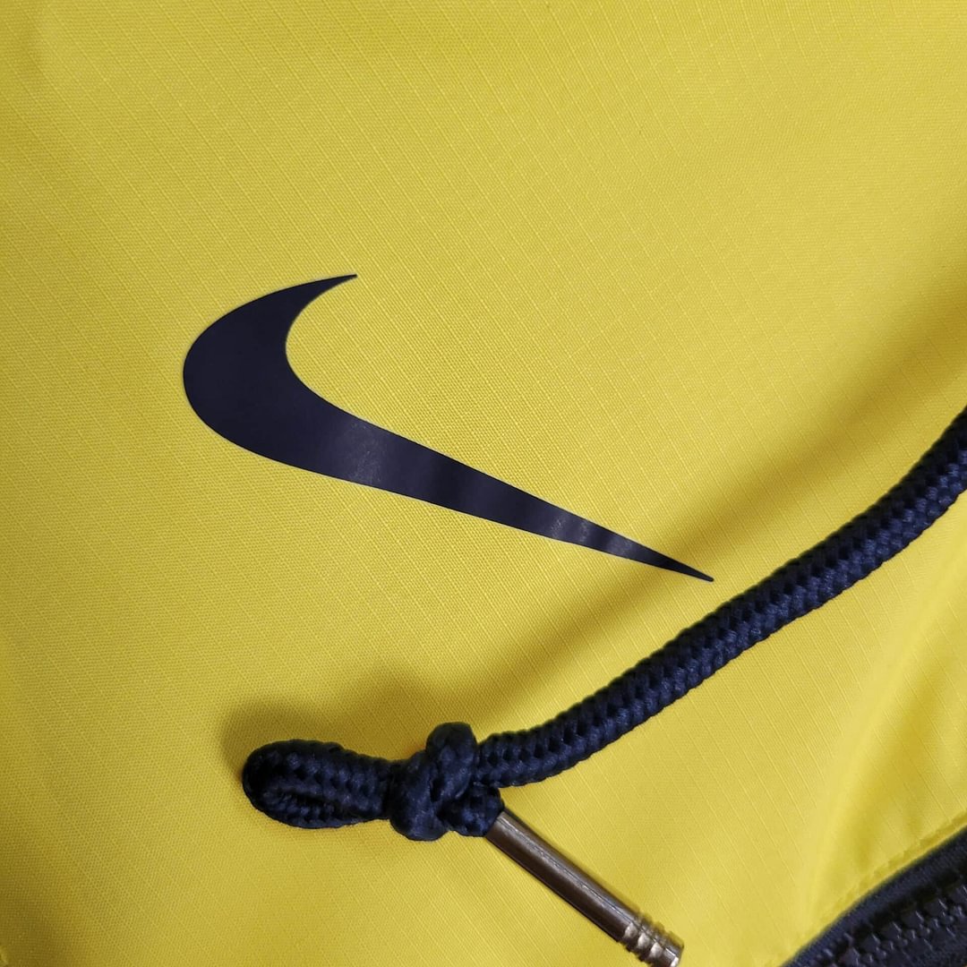 2023/2024 Brazil Windbreaker(Yellow-Grey)Football Shirt