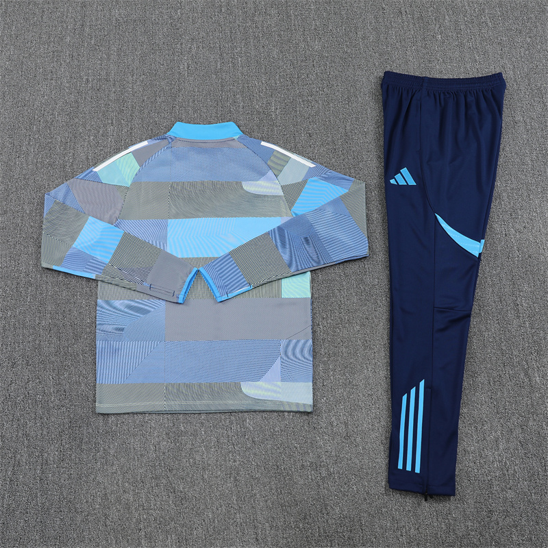 20255/2026 Real Madrid Long Zipped Jacket Training Suit