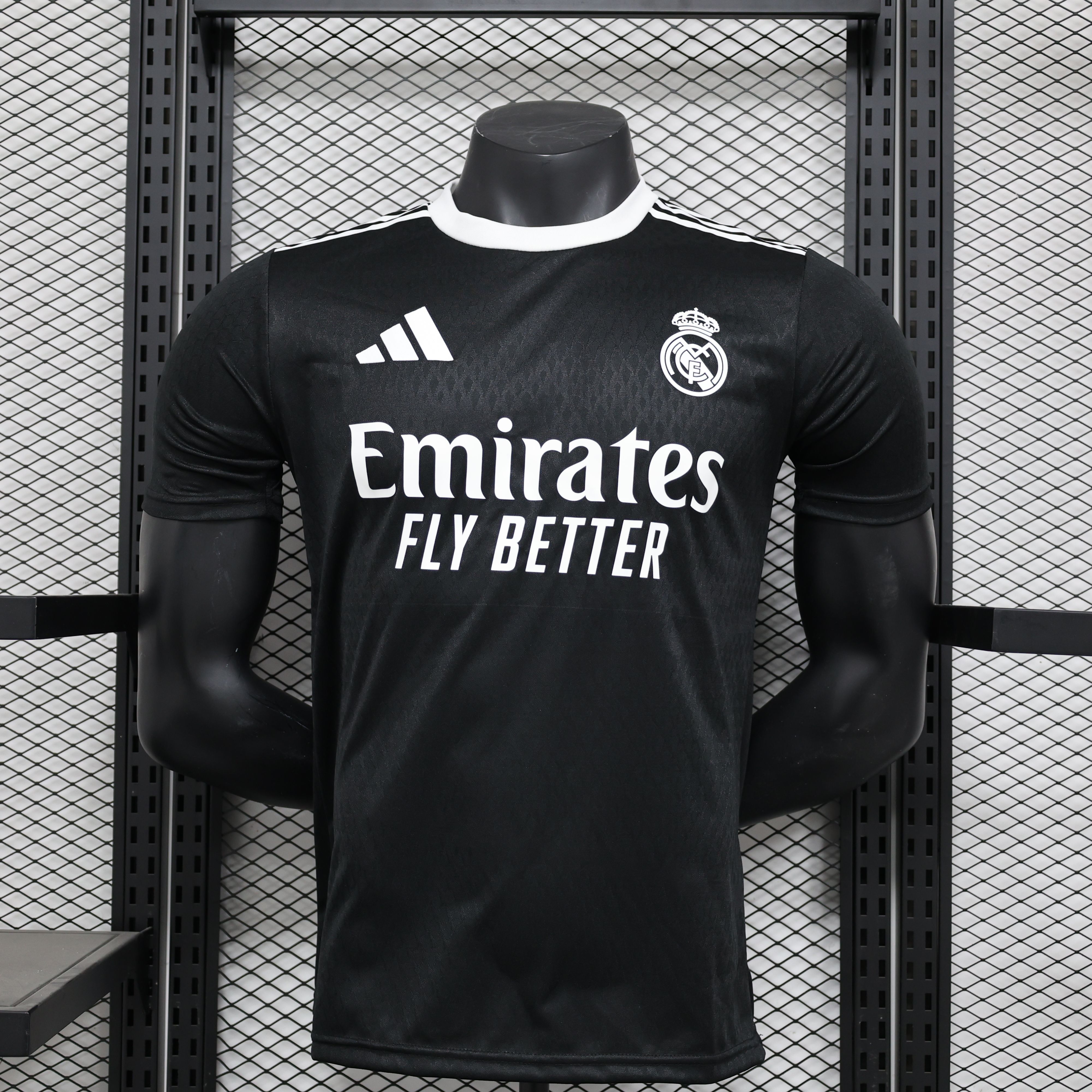 2024/2025 Real Madrid Black goalkeeper Football Jersey For Player Version