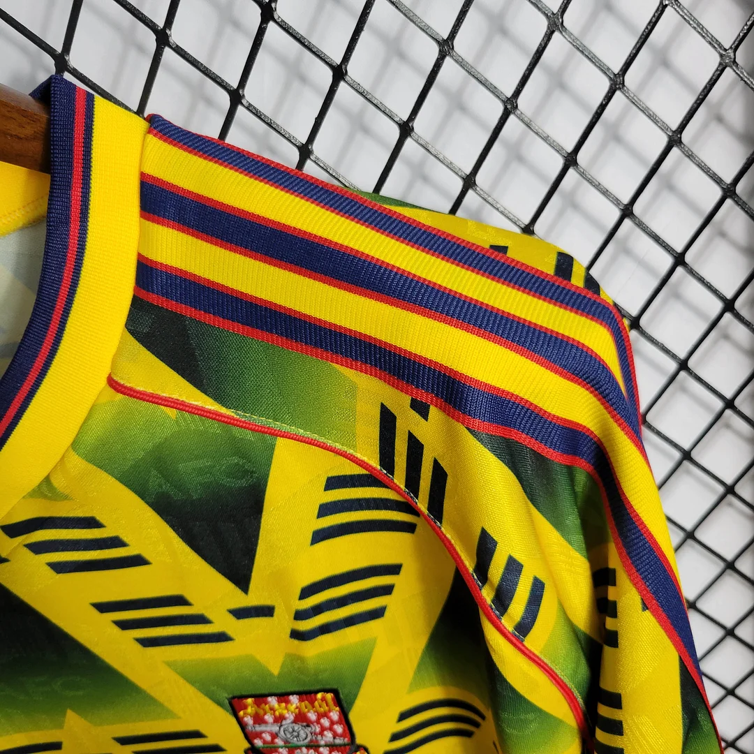 1991/1993 Retro Long-Sleeve Arsenal Away Football Shirt