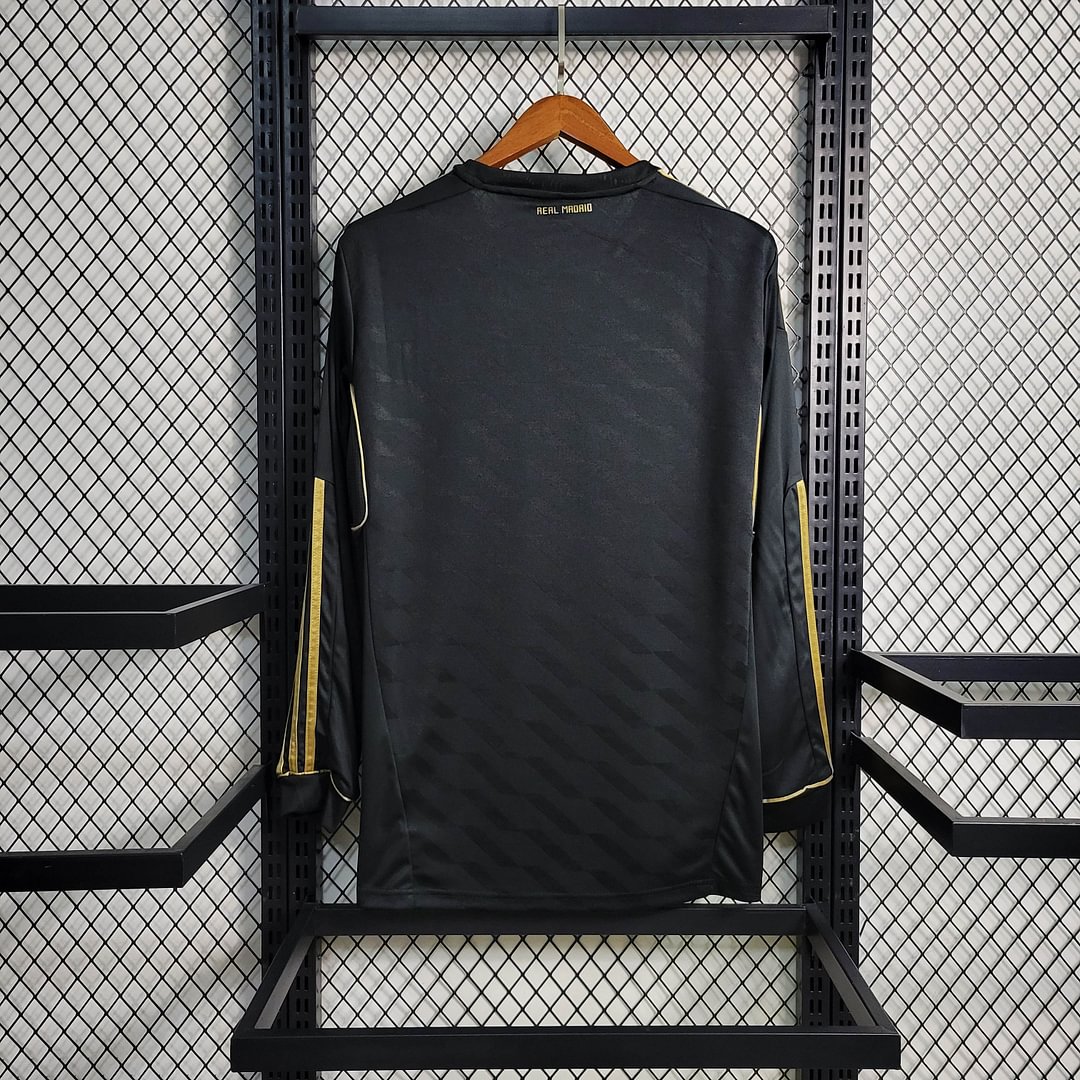 2011/2012 Real Madrid Retro Long Sleeve Away Football Shirt