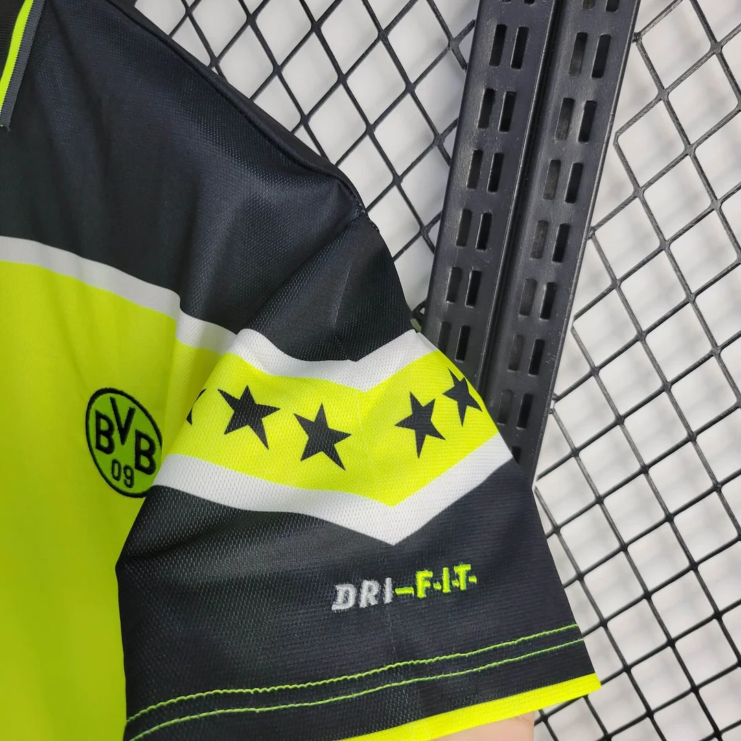 1997/1998 Retro Dortmund Home Football Shirt( Fans Edition )