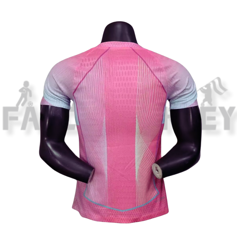 25/26 Barcelona Pink Special Edition Football Jersey( Player Edition )