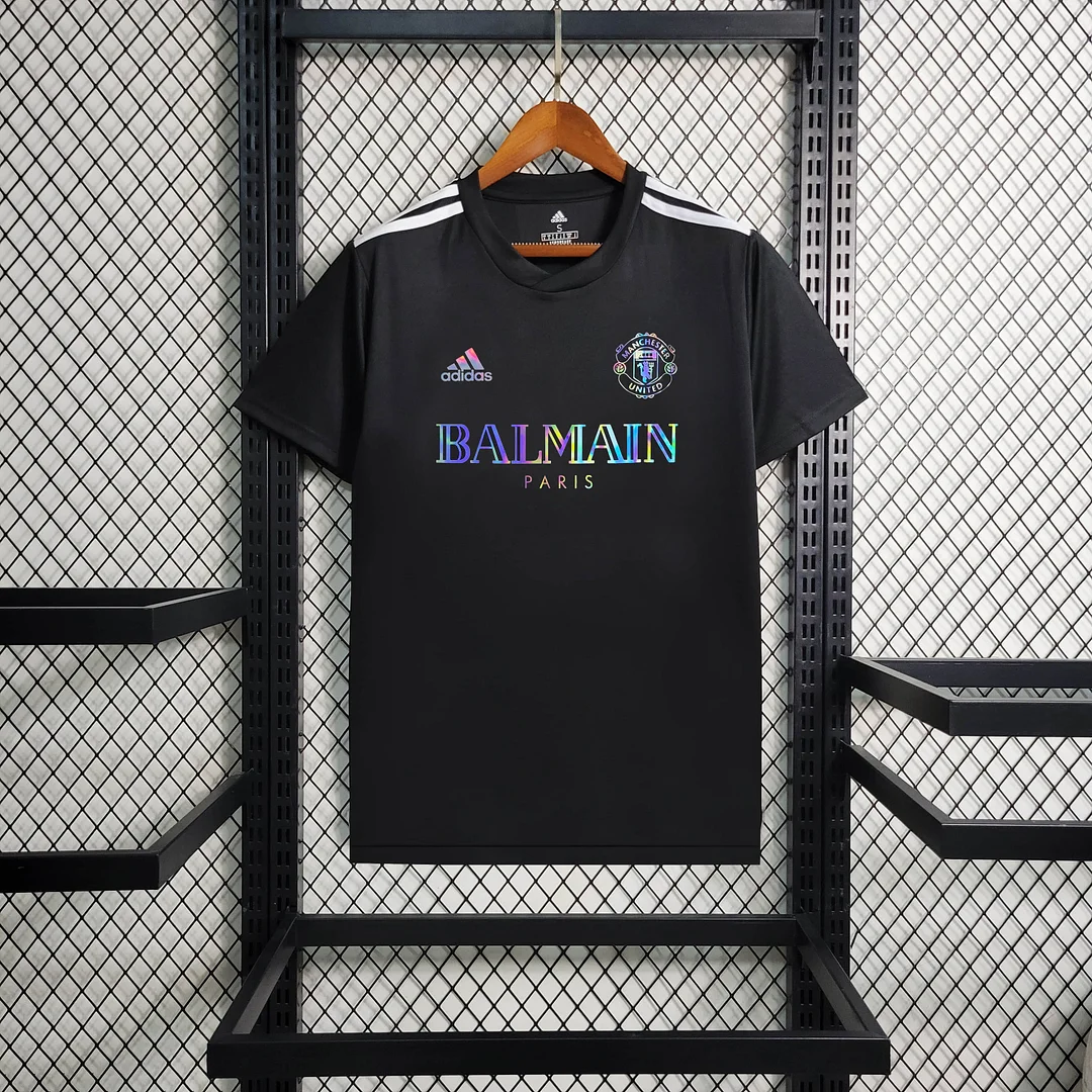 2024/2025 Manchester United Casual Shirt Black For Fans Version