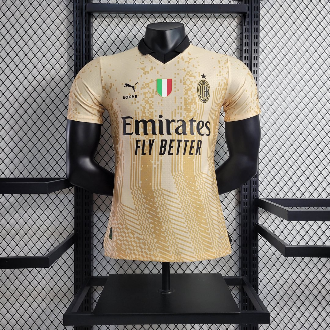 2022/2023 Player Version AC Milan Goalkeeper Special Edition Football Shirt