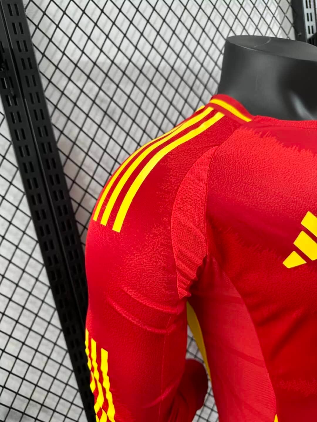 2024 Spain Long Sleeve Home Football Shirt( Player Version )