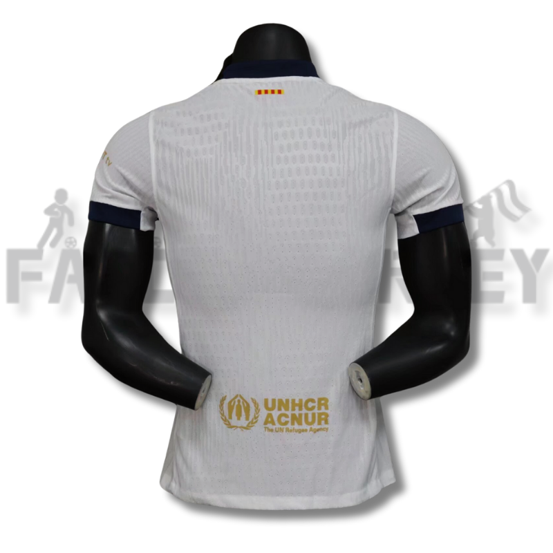 2024/2025 Barcelona White Coldplay Band Jersey( Player Edition )