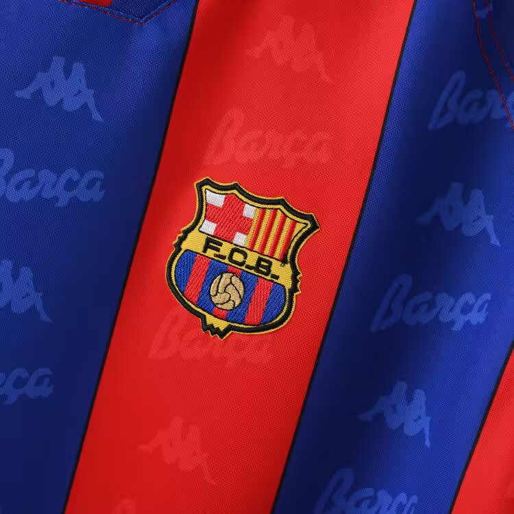 1996/1997 Retro Barcelona Home Football Shirt