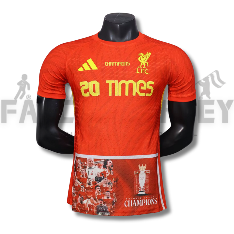 2025/2026 Liverpool champion Special Jersey(Player Version)