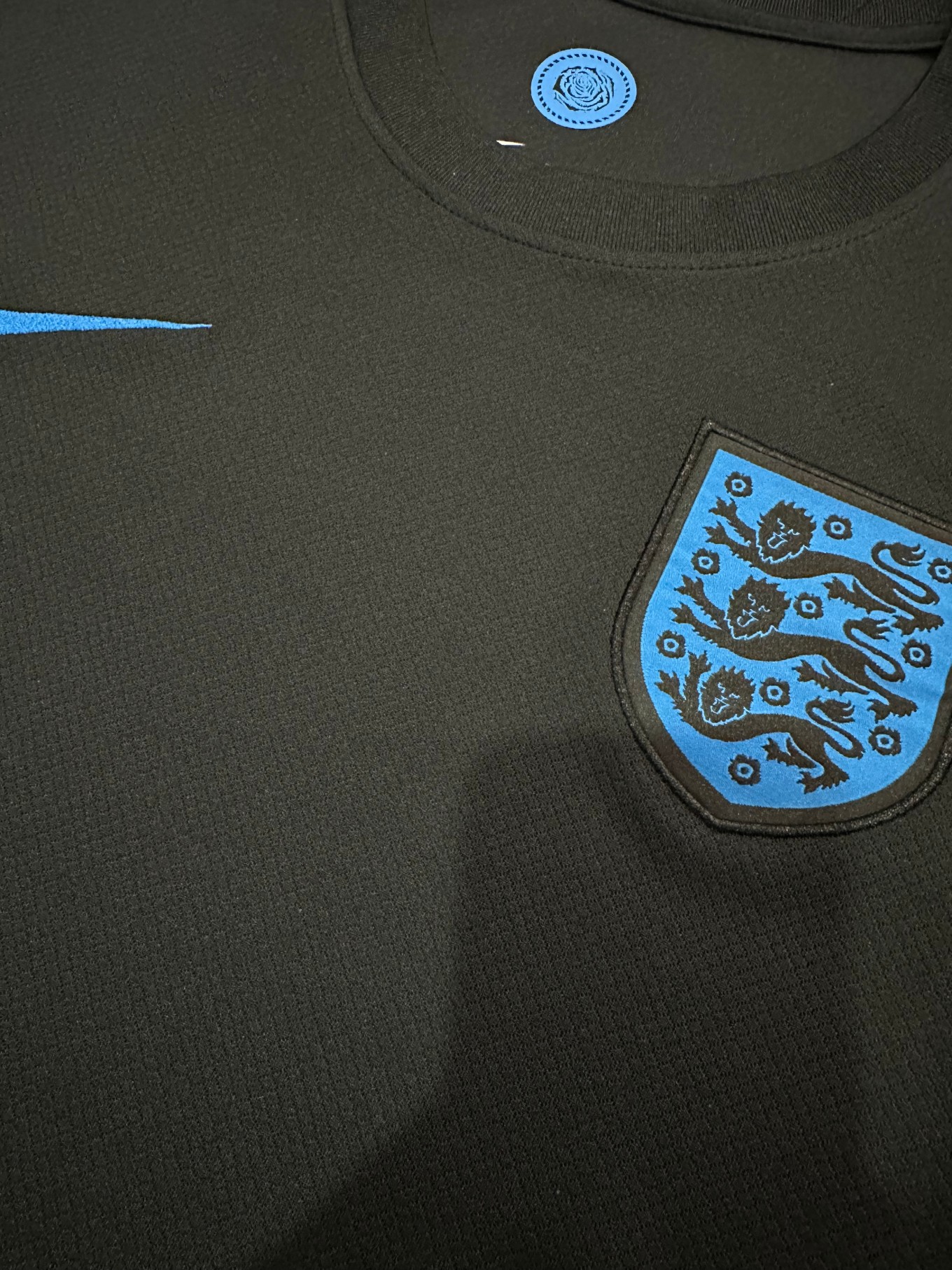 2025/2026 England Black Away Football Jersey( Fans Edition )