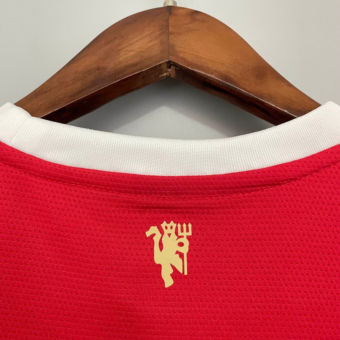 2021/2022 Manchester United Home Football Shirt For Fans Version