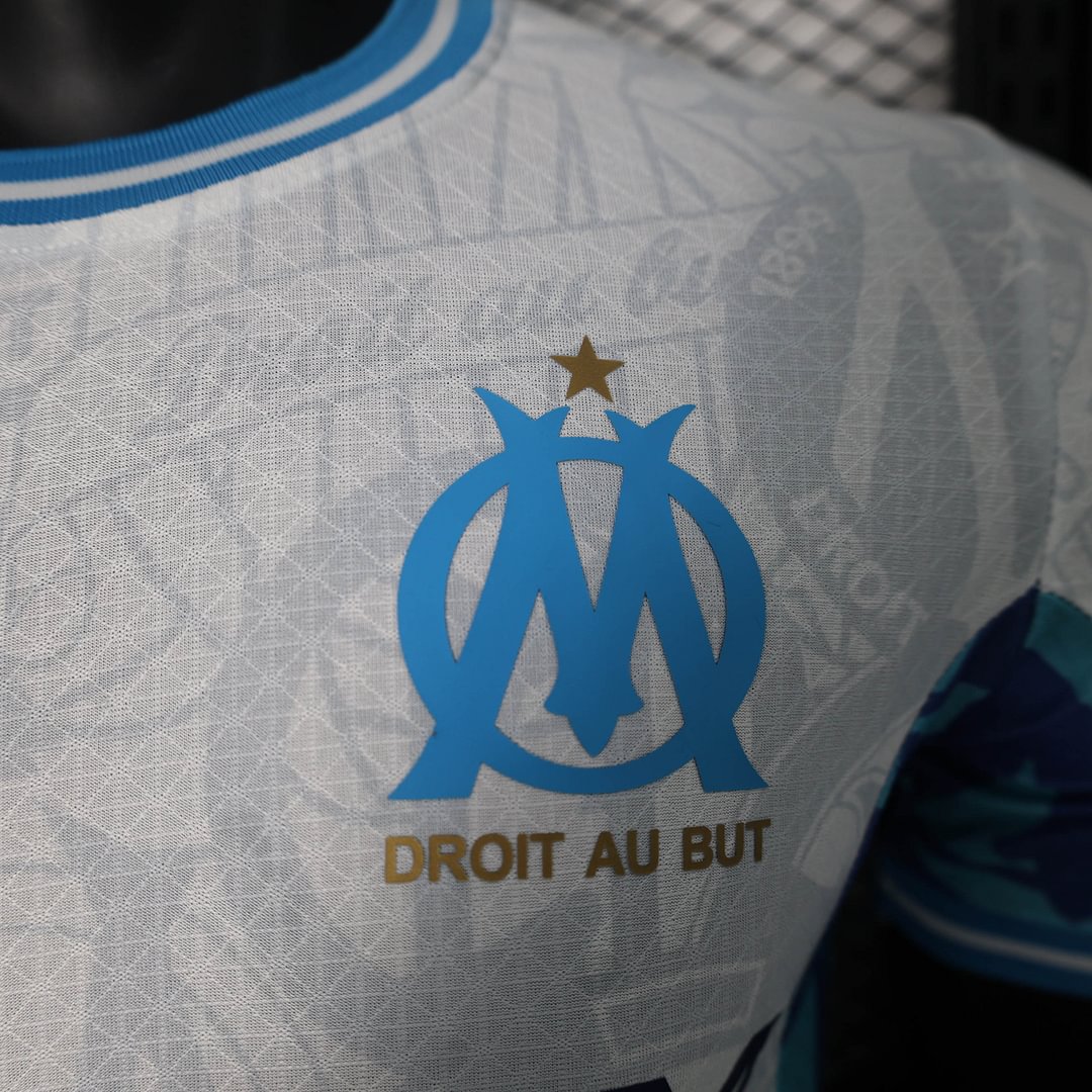 2024/2025 Olympique Marseille Home Football Shirt( Player Version)
