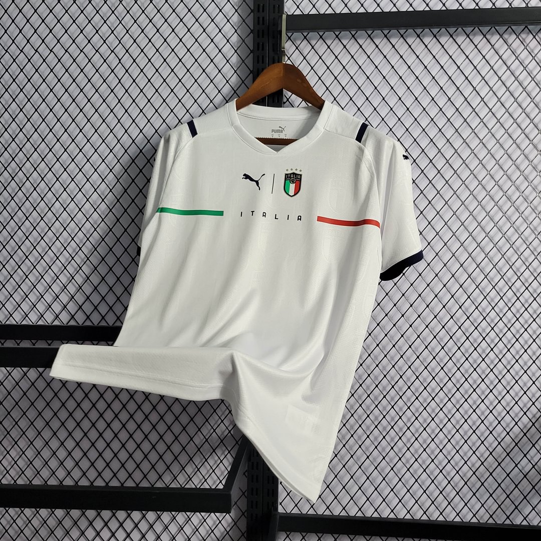 2021 Italy Retro Away Football Shirt( Fans Edition )