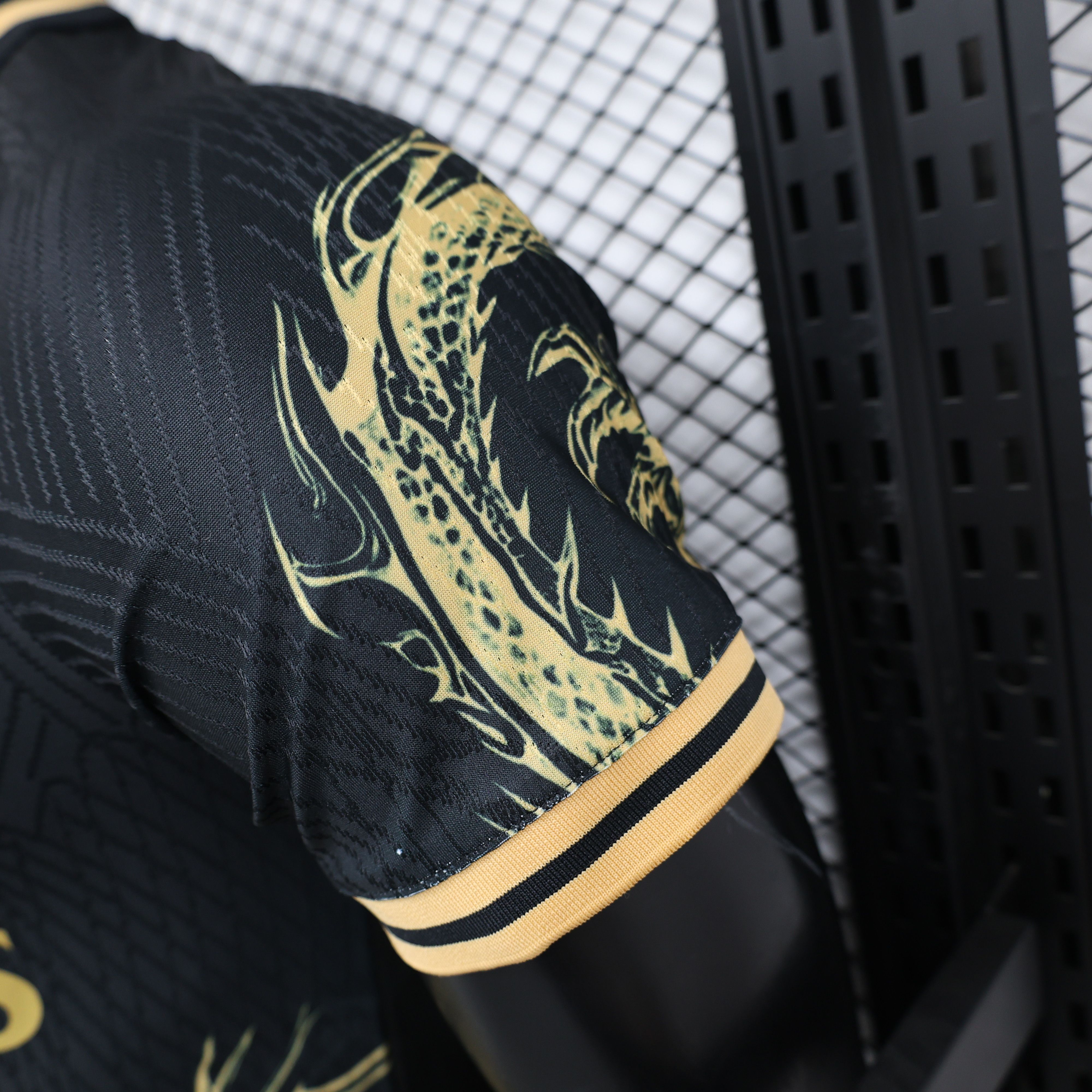 2024/2025 Real Madrid Gold Dragon Special Edition Football Jersey For Player Version
